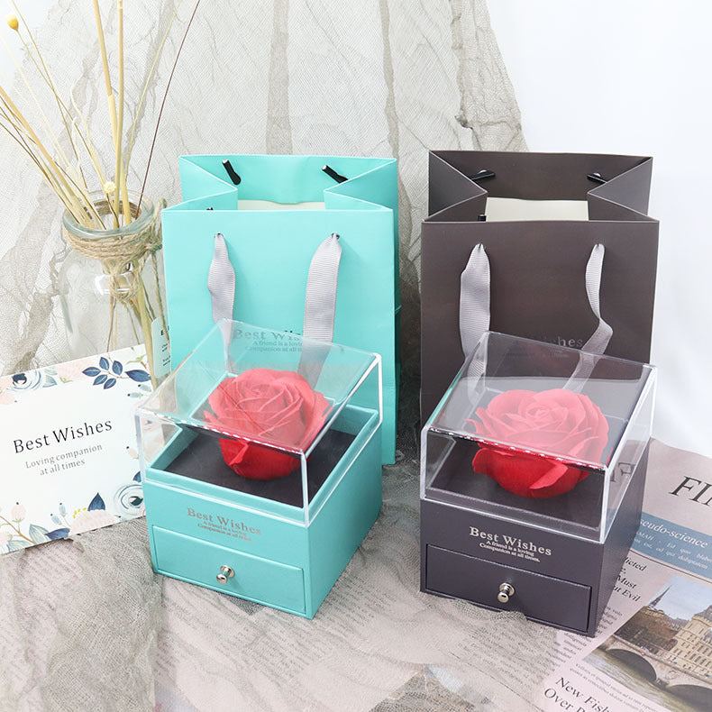 Eternal Rose Graduation Gift Box