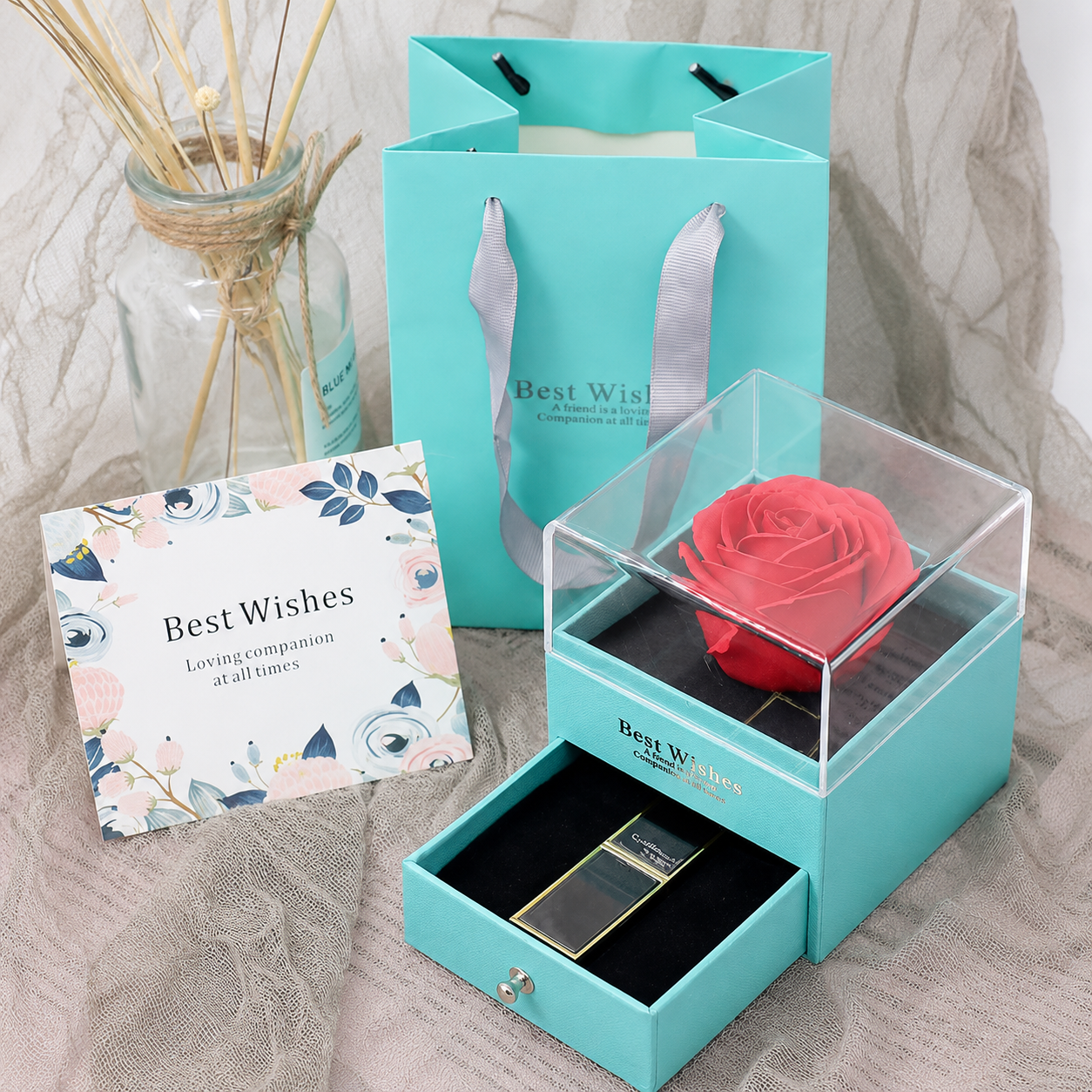 Eternal Rose Graduation Gift Box